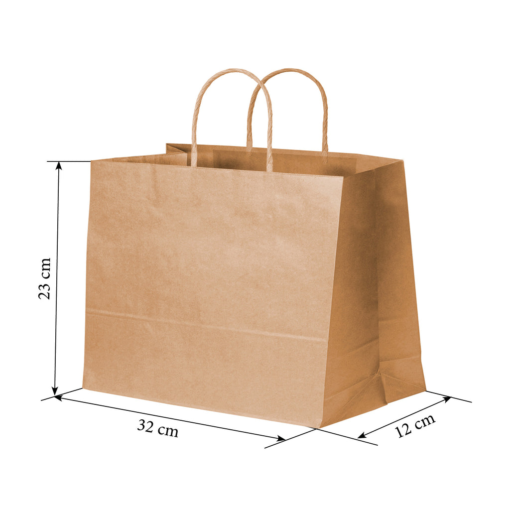 Torba EKO uchwyt skręcony - 32x12x23cm