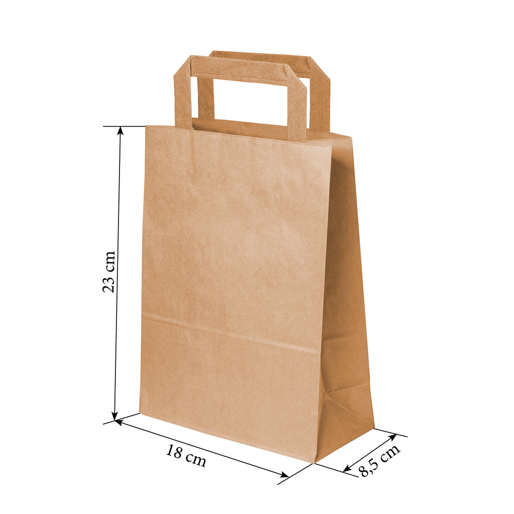 Torba EKO uchwyt płaski - 18x8.5x23cm