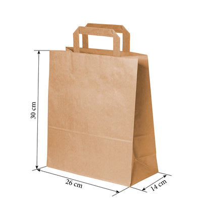 Torba EKO uchwyt płaski - 26x14x30cm